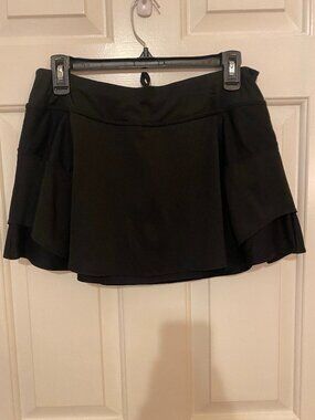 Athleta Black Skort_size med